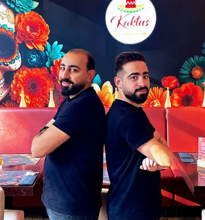 Geschäftsführer von Kaktus, Ghaith und Mohammed Kassem